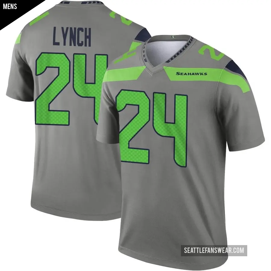 Marshawn Lynch Limited Jersey Seattle Seahawks Jersey Nfl Lime